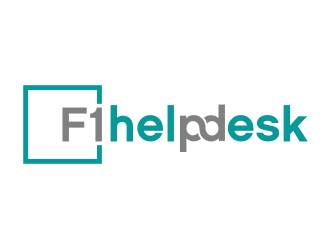 F1 Helpdesk Logo Design