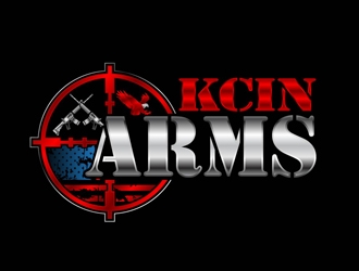 KCIN ARMS logo design by DreamLogoDesign