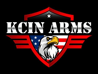 KCIN ARMS logo design by daywalker