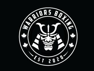 Warriors Boxing logo design by sanworks