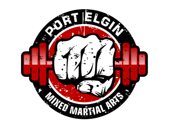 Port Elgin Mixed Martial Arts Logo Design